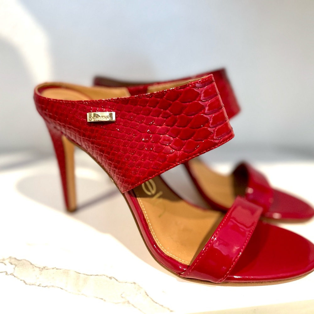 New Calvin Klein Red heels